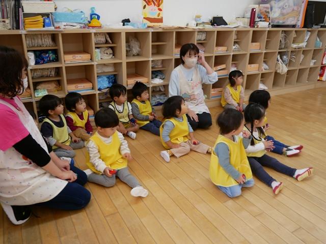 なかよしB組 音楽遊び